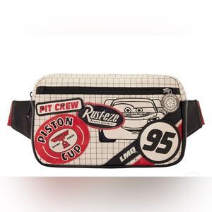 Rare find Loungefly Pixar Cars Lightning McQueen Sling
Crossbody Bag